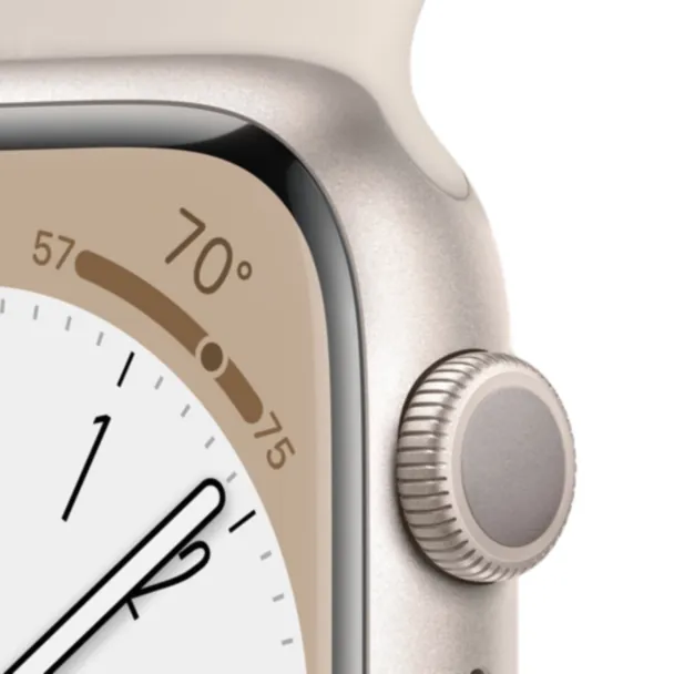Apple Watch 8/45 starlight kreditle