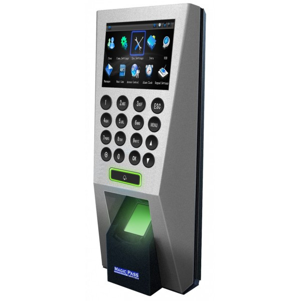 Finger print, card reader, face control
