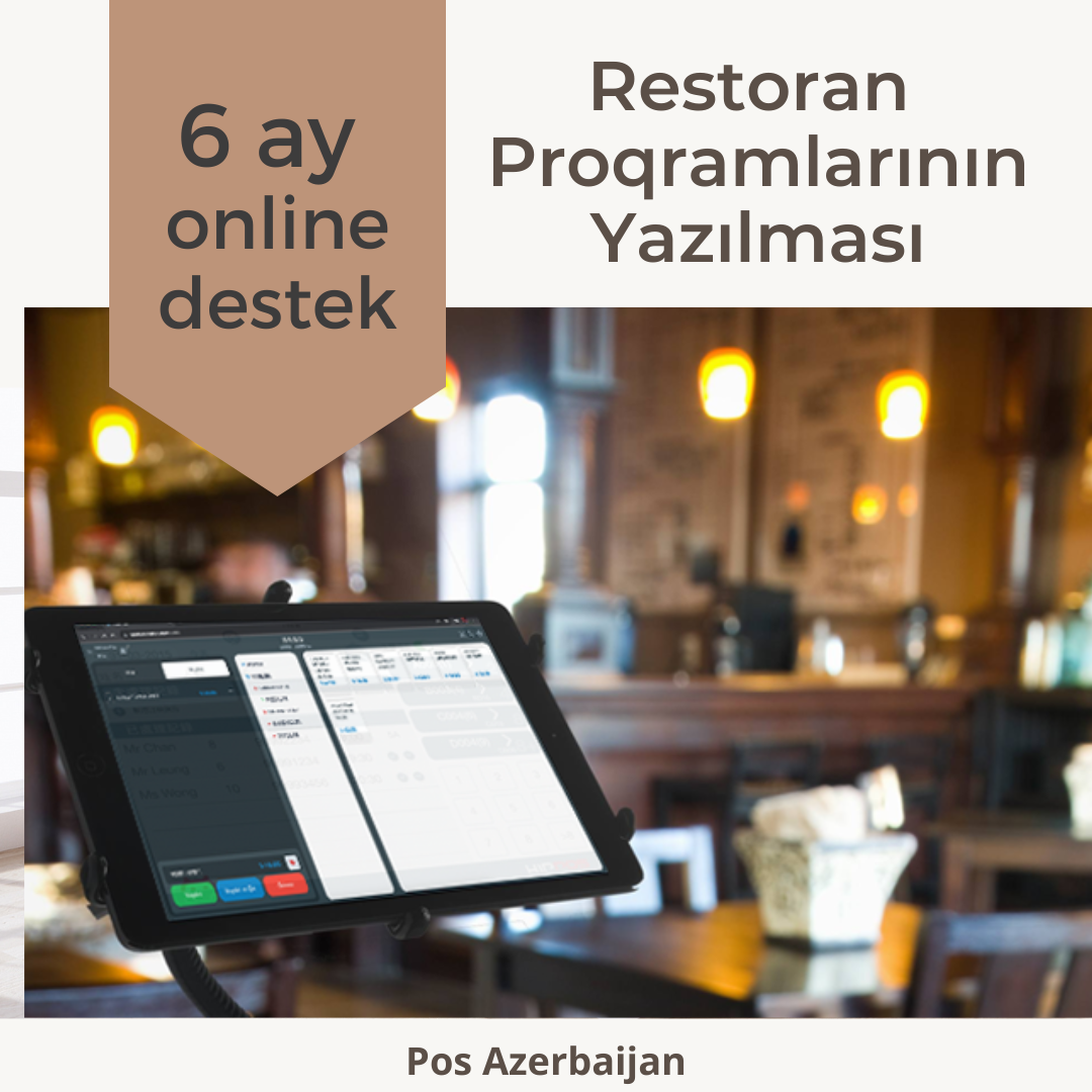 Restoran proqramlarinin yazilmasi