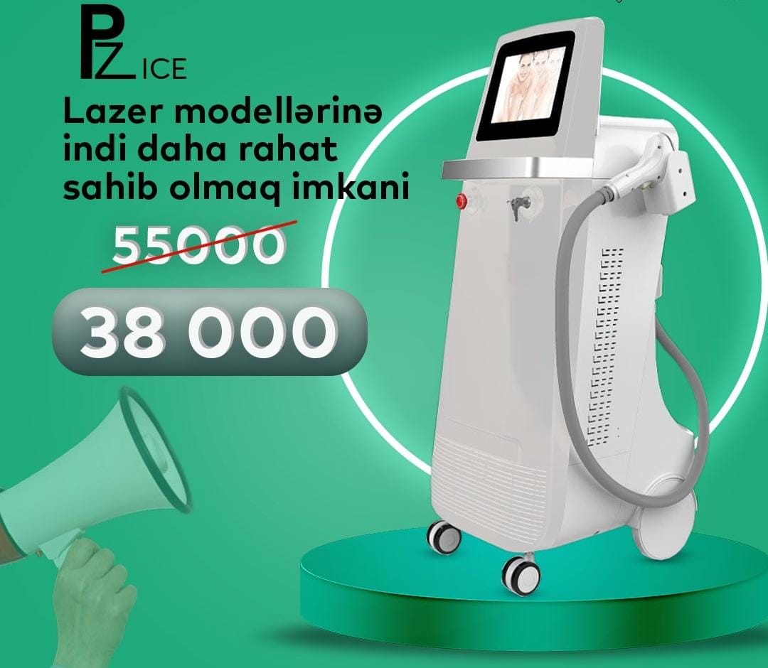 "Sapphire İce X Lazer" epilyasiya cihazı
