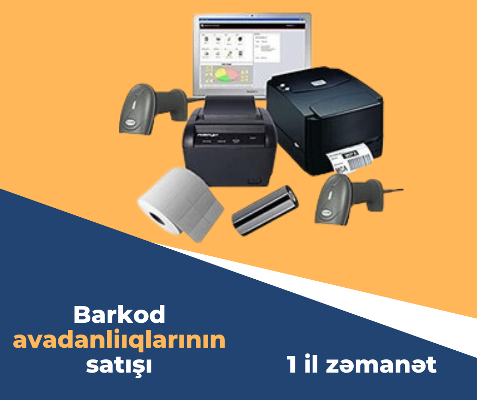 Barkod avadanliqlarinin satışı