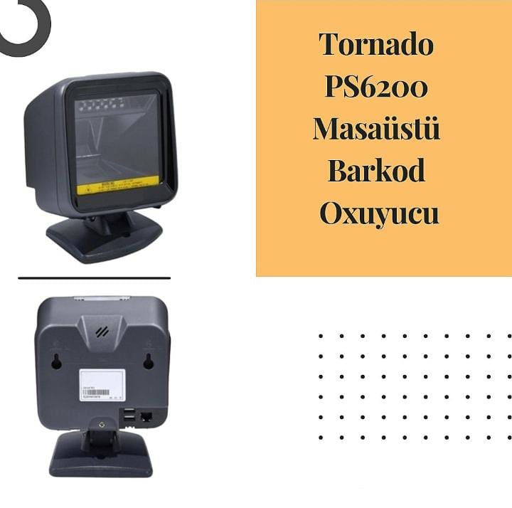 Tornada masa ustu barkod oxuyucu